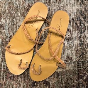 Casual Camel Sandals